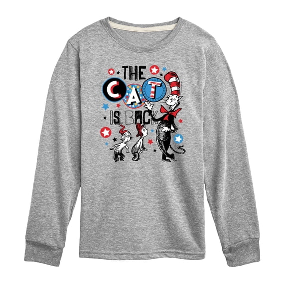 The Cat in the Hat - The Cat Is Back Stars - Toddler & Youth Long Sleeve Graphic T-Shirt