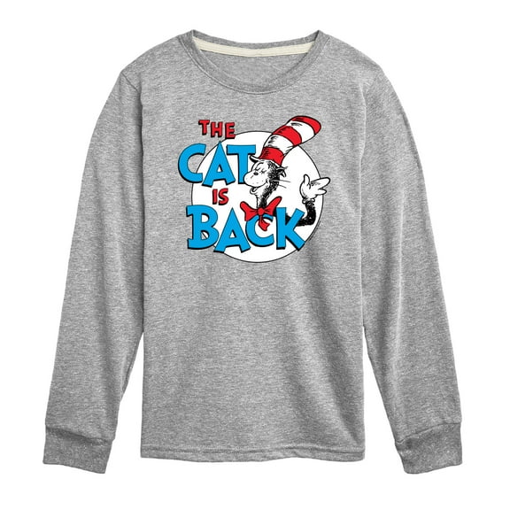 The Cat in the Hat - The Cat Is Back - Toddler & Youth Long Sleeve Graphic T-Shirt