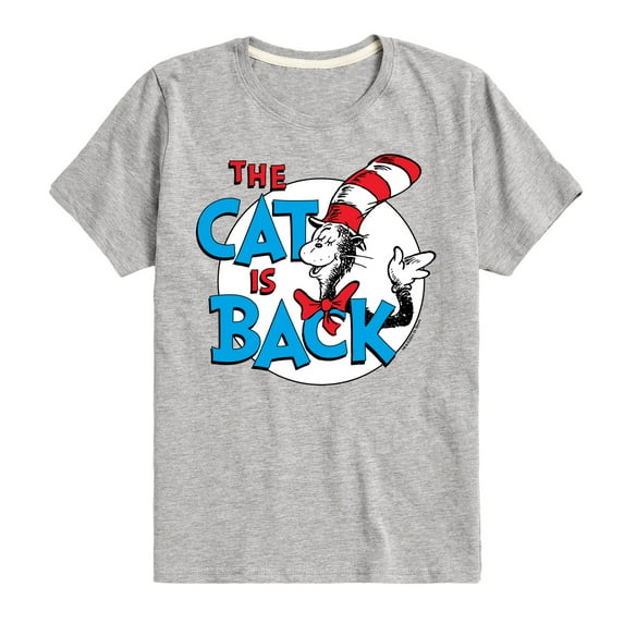 The Cat in the Hat - The Cat Is Back - Toddler & Youth Short Sleeve Graphic T-Shirt