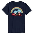 thumbnail image 1 of The Cat in the Hat - Thing 1 2 Rainbow - Men's Short Sleeve Graphic T-Shirt, 1 of 5