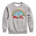 thumbnail image 1 of Cat in the Hat - Thing 1 2 Rainbow - Toddler And Youth Crewneck Fleece Sweatshirt, 1 of 5