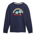 thumbnail image 1 of Cat in the Hat - Thing 1 2 Rainbow - Toddler And Youth Long Sleeve Graphic T-Shirt, 1 of 5