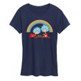 thumbnail image 1 of The Cat in the Hat - Thing 1 2 Rainbow - Women's Short Sleeve Graphic T-Shirt, 1 of 5