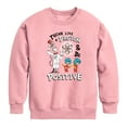 thumbnail image 1 of Cat in the Hat - Think Like Proton Be Positive - Kids Crew Fleece, 1 of 4
