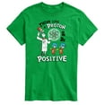 thumbnail image 1 of Cat in the Hat - Think Like Proton Be Positive - Men's Short Sleeve Graphic T-Shirt, 1 of 5