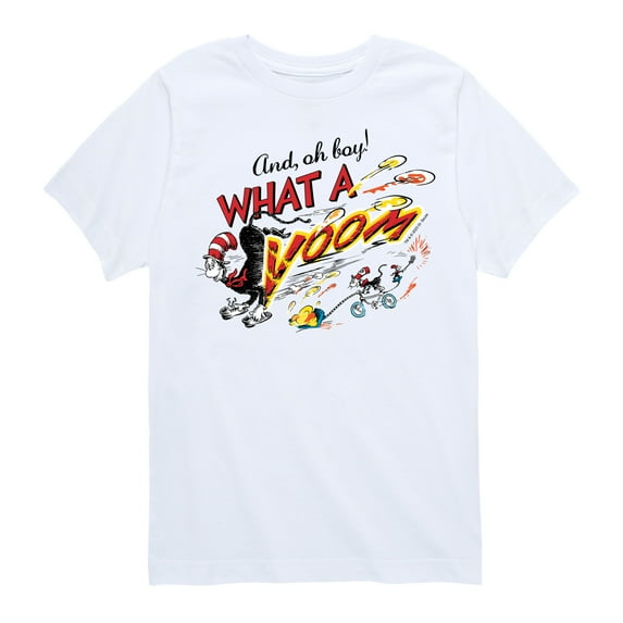 The Cat in the Hat - What A Voom - Toddler & Youth Short Sleeve Graphic T-Shirt