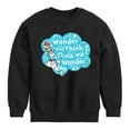 thumbnail image 1 of Cat in the Hat - Wonder And Think - Kids Crew Fleece, 1 of 5