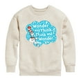 thumbnail image 1 of Cat in the Hat - Wonder And Think - Kids Crew Fleece, 1 of 5