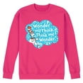 thumbnail image 1 of Cat in the Hat - Wonder And Think - Men's Crew Neck Fleece Pullover, 1 of 4