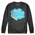 thumbnail image 1 of Cat in the Hat - Wonder And Think - Men's Crew Neck Fleece Pullover, 1 of 5