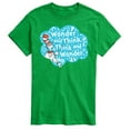 thumbnail image 1 of Cat in the Hat - Wonder And Think - Men's Short Sleeve Graphic T-Shirt, 1 of 5