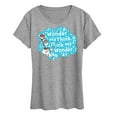 thumbnail image 1 of Cat in the Hat - Wonder And Think - Women's Short Sleeve Graphic T-Shirt, 1 of 5