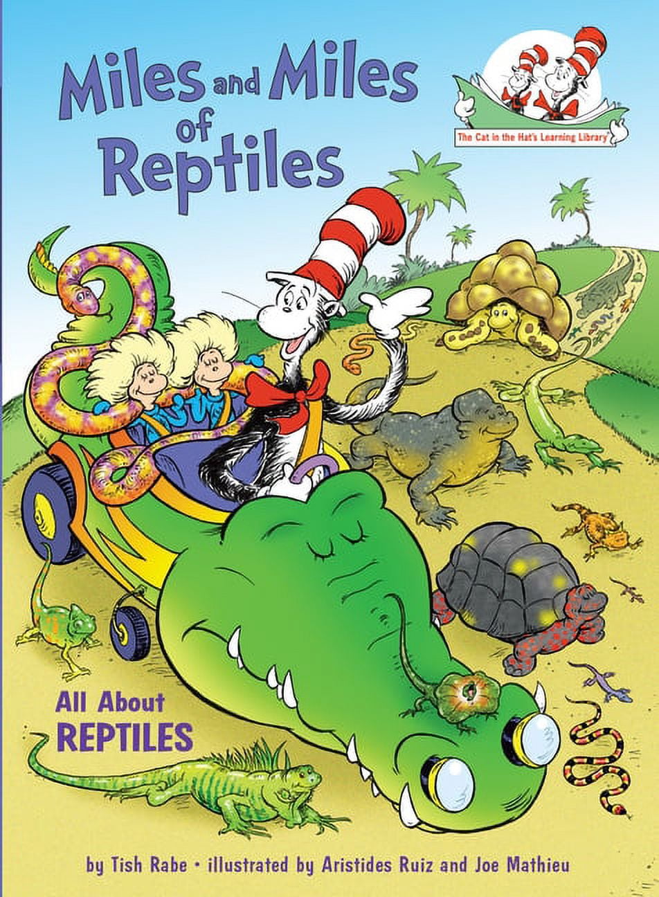 Miles and Miles of Reptiles Hardcover Kids' Non-Fiction Book
