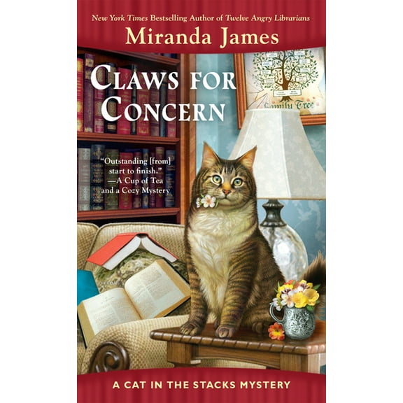 Cat in the Stacks Mystery Claws for Concern, Book 9, (Paperback)