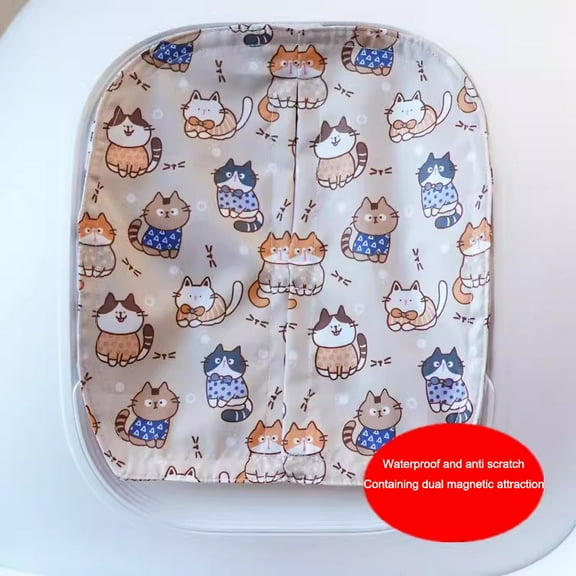 Cat litter box door curtain suitable for Petkit MAX waterproof cat litter box door curtain