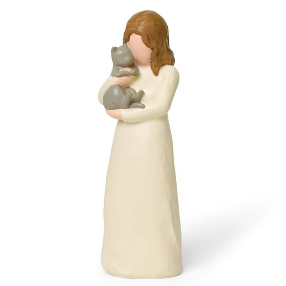 Cat Memorial Figurine – Heartfelt Sympathy Gift for Pet Loss, Garden & Home Decor