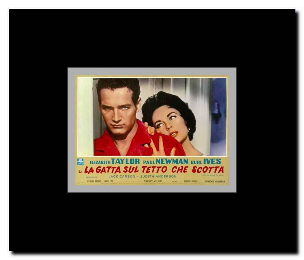 Cat on a Hot Tin Roof Framed Movie Poster