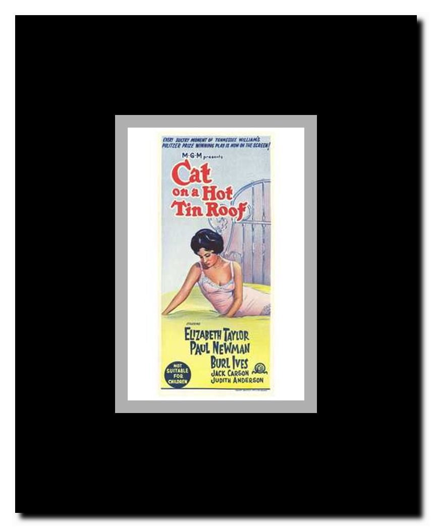 Cat on a Hot Tin Roof Framed Movie Poster