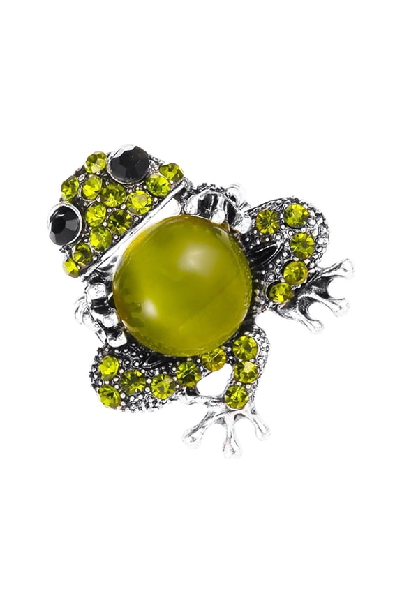 Cat's Eye Frog Dangle Earrings, Cute Jewelry for Women & Collectors