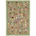 thumbnail image 1 of Dash & Albert Cat's Paw Hand Micro Hooked Wool Rug, 6' x 9', Sage, 1 of 7