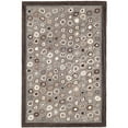 thumbnail image 1 of Dash & Albert Cat's Paw Hand Micro Hooked Wool Rug, 8' x 10', Grey, 1 of 6