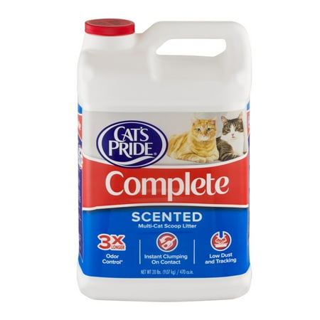 Cat's Pride C01420 Cat Litter, 20-lb Jug