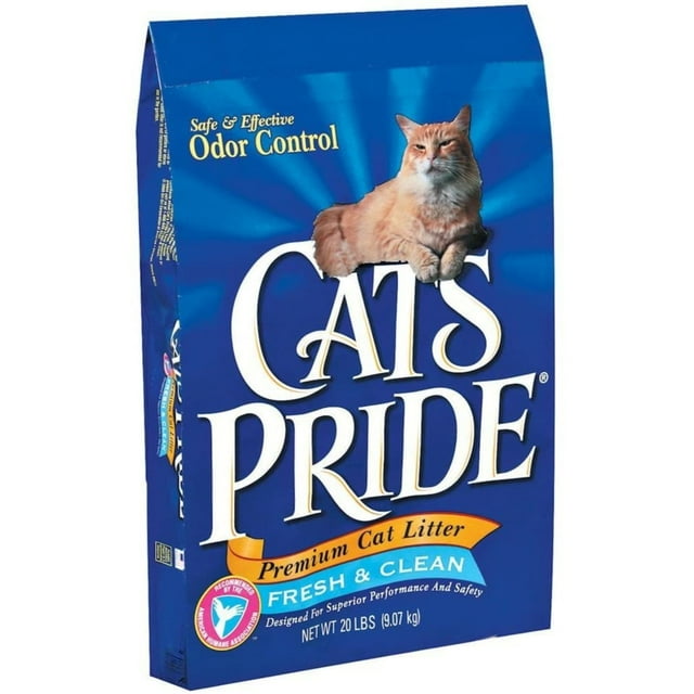 Cat's Pride Fresh & Clean Scented NonClumping Cat Litter, 20Pound Bag