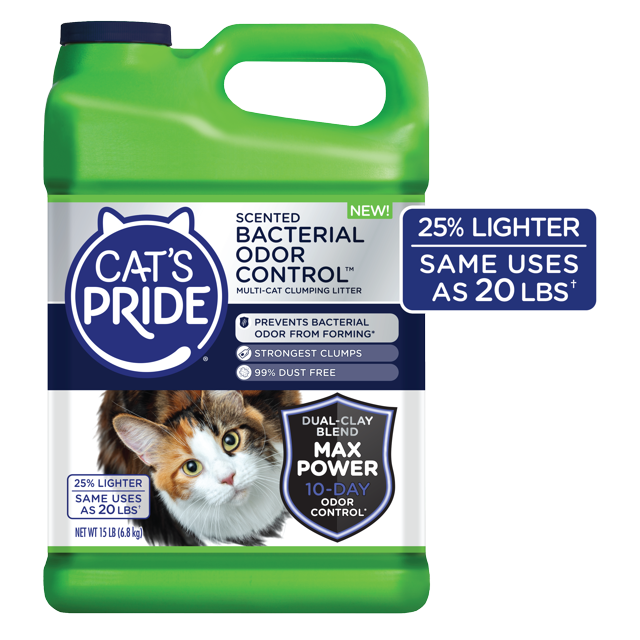 Cat's Pride Max Power Bacterial Odor Control Scented MultiCat Clumping