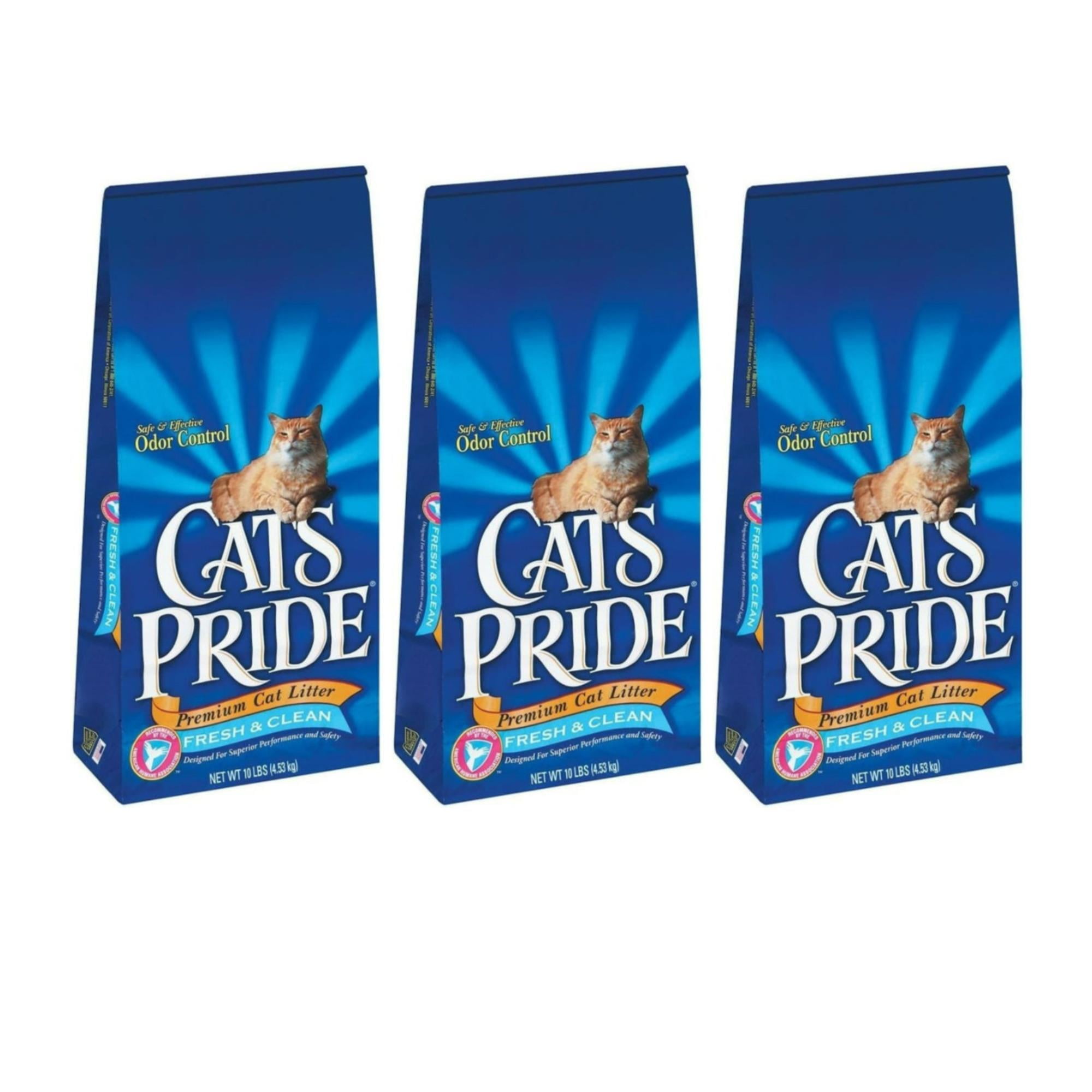 Cat's Pride Oil Dri 01610 10 lb. Odor Control Premium Cat Litter (3Pack)