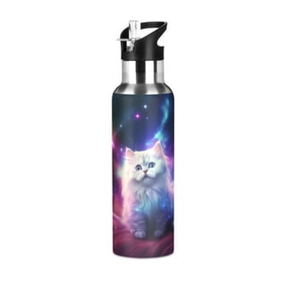 Shiny Cat Ears Vacuum Insulated Water Bottle - The Cultured Cat