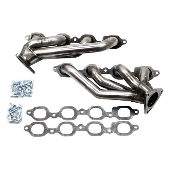 Cat4ward Stainless Steel Natural Shorty Exhaust Headers for 2014-2015 GM Truck & SUV 5.3-6.2L DFI