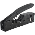 thumbnail image 1 of Cat5 Cat6 Cat7 Pass Through Crimper for RJ45 RJ12 RJ11 Network Modular Plugs Ethernet Cables EZ Crimp Tool, 1 of 8