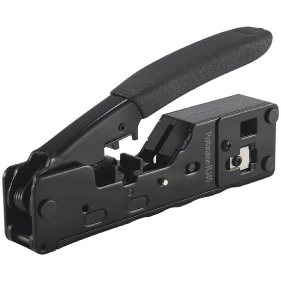 Cat5 Cat6 Cat7 Pass Through Crimper for RJ45 RJ12 RJ11 Network Modular Plugs Ethernet Cables EZ Crimp Tool