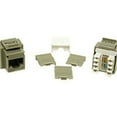 thumbnail image 1 of Cat5E Rj45 Keystone Jack Gray, 1 of 1
