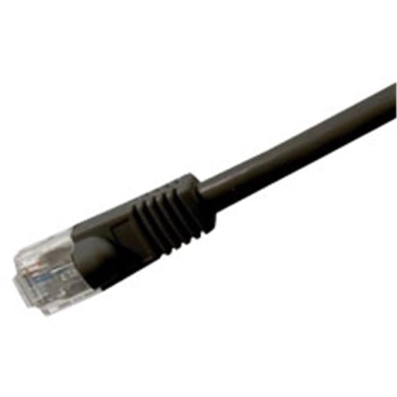 Cat5e 350 Mhz Snagless Patch Cable 100ft Black