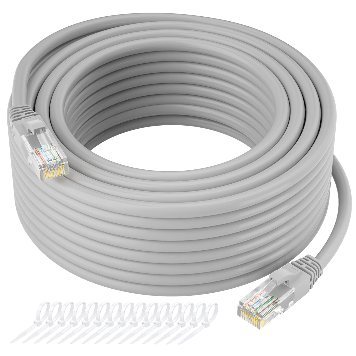 Network Kable Rj Ugreen Ethernet Cable Cat 6 Ethernet Cable 200 FT, Long High Speed Cat6 ...