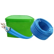 Cat6 1000ft CCA Ethernet Cable Bulk, 23AWG UTP for DIY Smart Home/Online School/Basic Security Cameras,WiFi Routers Non-Plenum1000ft,Utp cat6e cca