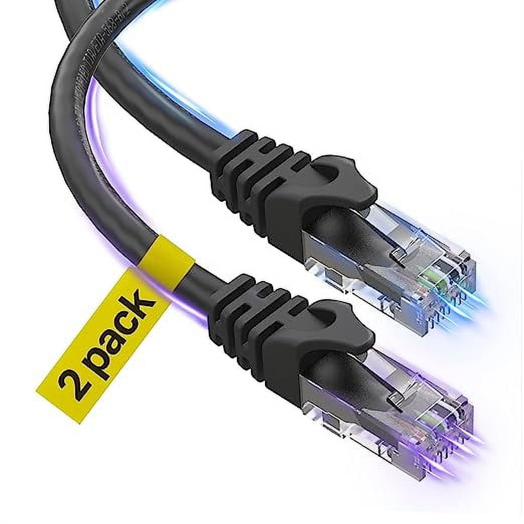 CAT 8 Ethernet Cable, GLANICS 20 ft Internet Cable, Outdoor&Indoor for  Routers, Modems, POE, Gaming, Xbox, Switches, Network Adapters, PS5, PS4,  PC