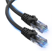 Ultra Clarity Cables Cat6 Ethernet Cable, RJ45 LAN Cable for PS, Xbox, Pc, Router, 20 feet, Black