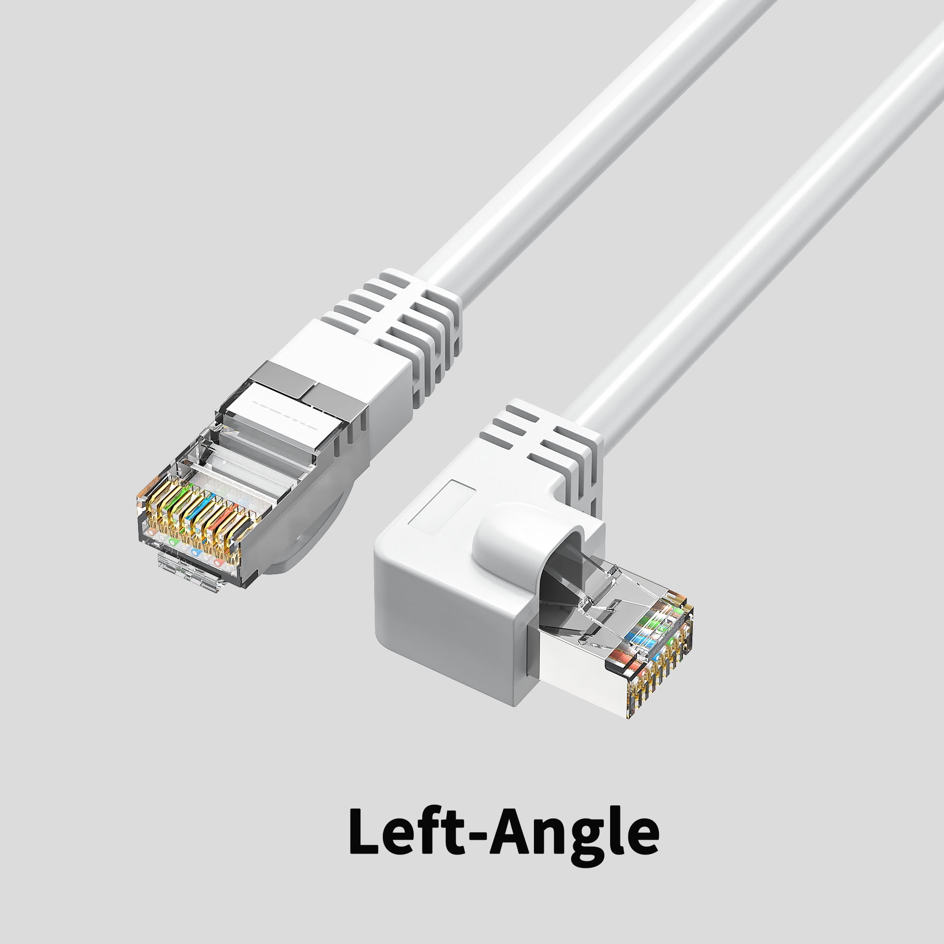 Cat6 Cable RJ45 Right Angle UTP Network Cable Patch Cord 90