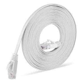Cat6 Flat Ethernet Cable Long Slim Networking Cable for Internet Accessories