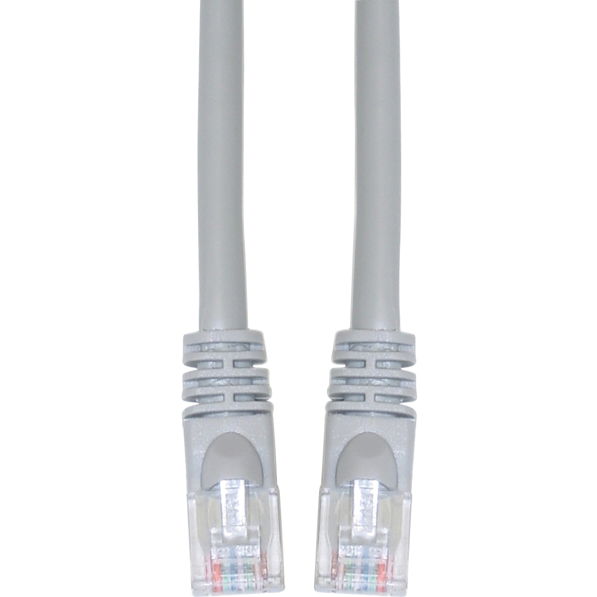 Cat6 Gray Ethernet Patch Cable, Snagless/Molded Boot, 50 foot