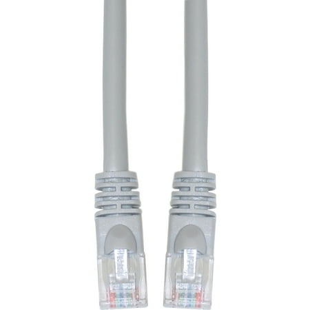 Cat6 Gray Ethernet Patch Cable, Snagless/Molded Boot, 50 foot