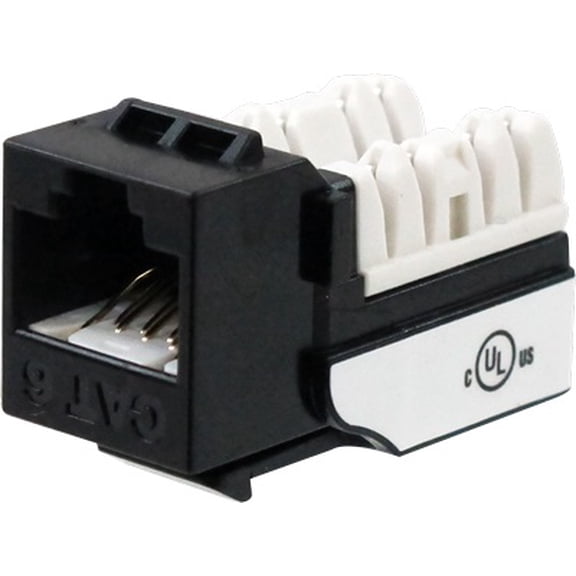 CAT6 Jack Cable Connector, 25 Pack