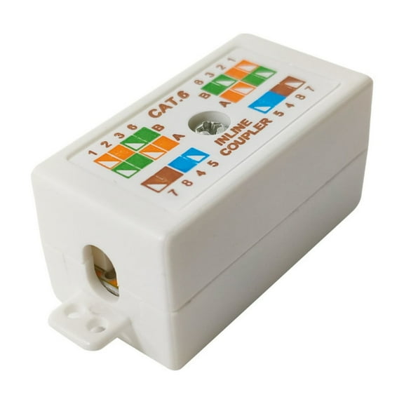 Cat6 Junction Box Cable Assembly Ethernet Extension Networking Cable Surfaces Mount Ethernet Cable Connection