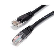Cat6 Patch Cable 2ft 1 x RJ-45 1 x RJ-45 Patch Cable Black
