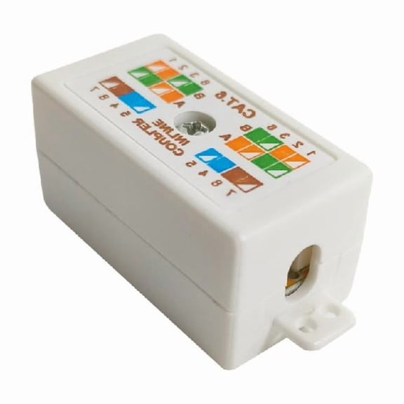 Cat6 RJ45 Inline Junction Box For Easy Ethernet Networking Cable Installation Punch