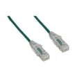 thumbnail image 1 of Cat6a Green Slim Ethernet Patch Cable, Pure Copper, Snagless Molded Boot, 10 foot, 1 of 1