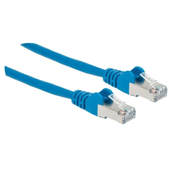 Cat6a S/FTP Network Patch Cable, 100 ft., Blue