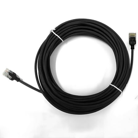 Cat6a ethernet Cable 50 ft rj45 Cables 550Mhz 10G UTP Pure Bare Copper Wire 28AWG,Slim 3.6 OD for Home and Enterprise Networking Flexiable Patch Cord(Black,50 FT)